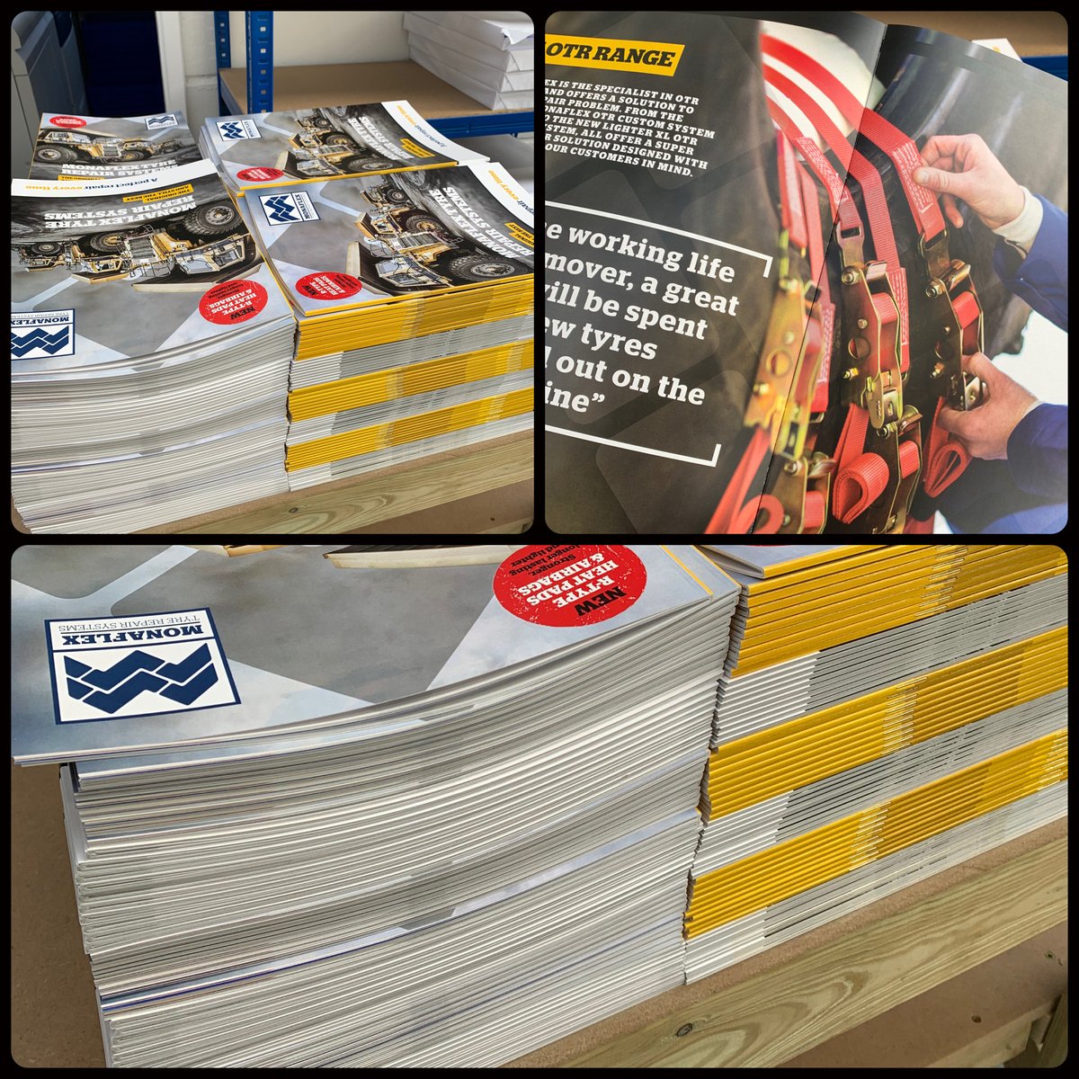 KnockoutPrint's tweet photo. Smart brochures printed recently. Perfect line ups on these and a smart square fold spine. #knockoutprint #brochures #brochureprinter https://t.co/ndN9NvgMgC