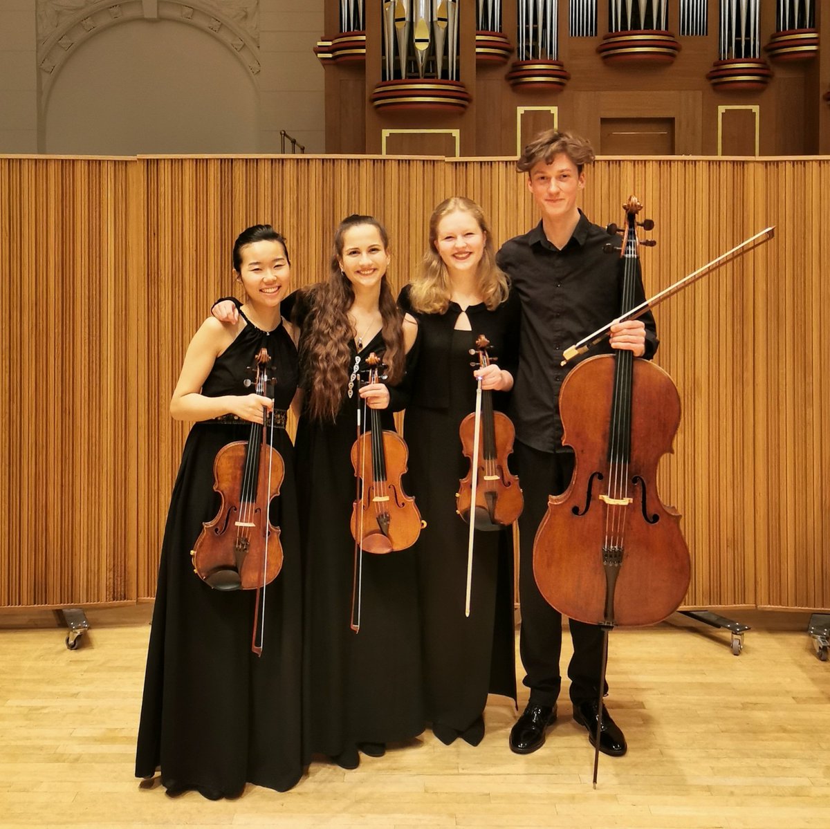 Loved playing with my amazing friends Line Faber, <a href="/OttieViola/">Otoha Tabata</a> and Silvestrs Kalnins for the <a href="/RCMLondon/">Royal College of Music</a> "The Gift of Music" instrument showcase concert last night! #beethoven #stringquartet