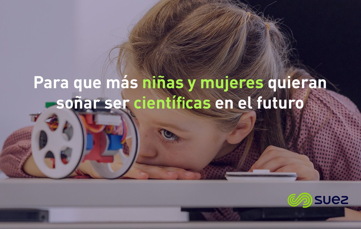 Hoy en @suezES celebramos el #DíaMujeryNiñaenCiencia para visibilizar a las mujeres en el ámbito STEM (Ciencia, Tecnología, Ingeniería y Matemáticas) y fomentar las vocaciones científicas y tecnológicas entre las niñas. 

#STEM ##diadelamujerylaniñaenlaciencia #MujeryCiencia