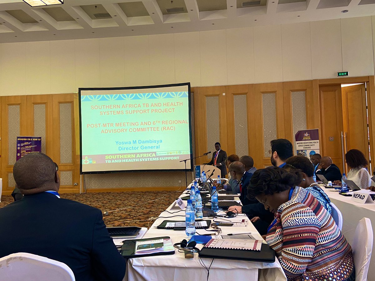 AUDA-NEPAD SATBHSS (@satbhss_project) on Twitter photo Prof <a href="/YDambisya/">Yoswa Dambisya</a> <a href="/ECSA_HC/">ECSA-HC</a> Director-General presenting the meeting objectives and adoption of the agenda at the 6th RAC meeting. He thanked <a href="/NEPAD_Agency/">AUDA-NEPAD</a> for its partnership and commitment to the SATBHSS project. #6thRACMalawi Prof <a href="/YDambisya/">Yoswa Dambisya</a> <a href="/ECSA_HC/">ECSA-HC</a> Director-General presenting the meeting objectives and adoption of the agenda at the 6th RAC meeting. He thanked <a href="/NEPAD_Agency/">AUDA-NEPAD</a> for its partnership and commitment to the SATBHSS project. #6thRACMalawi