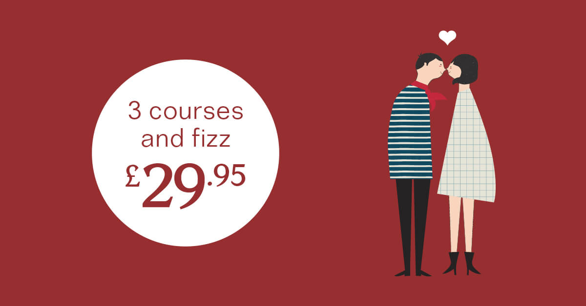 Treat your loved one to a romantic night at Bistrot Pierre this Valentine’s weekend and enjoy 3 courses and a glass of Veuve Devienne for £29.95. Book your table today bit.ly/2QSdqQk @LeBistrotPierre 

#bistrotpierre #foodanddrinkguide #valentinesdaymysterybox