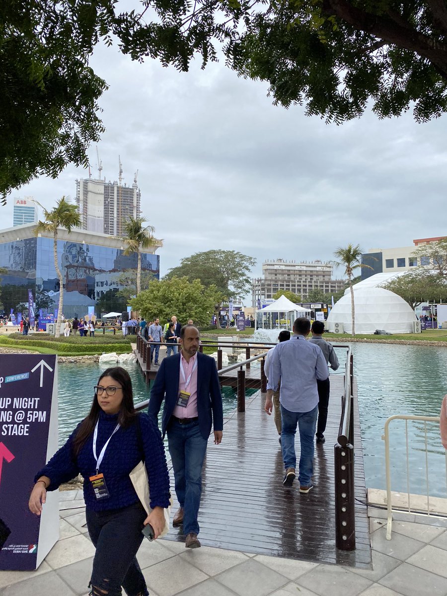 First time at the #step2020 - quite impressive and perfect weather conditions for a German