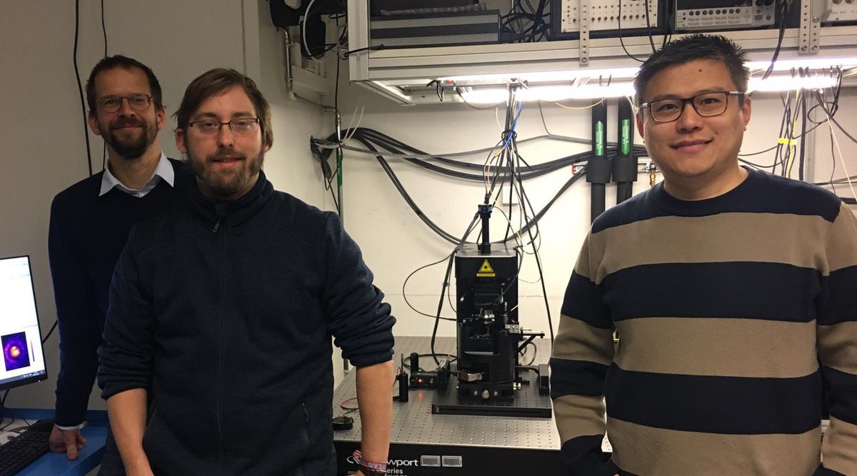 Prof. Maletinsky acquires the first #ProteusQ for his group! 🔬💎😀 Dr Kai Wagner will use it to investigate the properties of spin waves. This emergent field of research aims to create computer logic minimizing heat dissipation. #spintronics #AFM #quantumsensing #nv #quantumwave