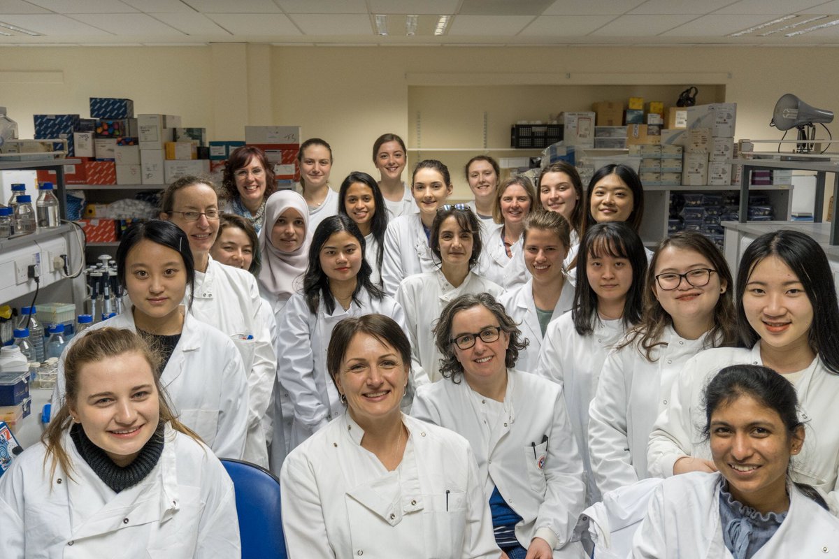 Infection Medicine celebrate the International Day of Women and Girls in Science by sharing this photo of some of our female staff and students in our lab. IM have a strong representation of women in many roles – and we are keen to promote the visibility of women in Science!