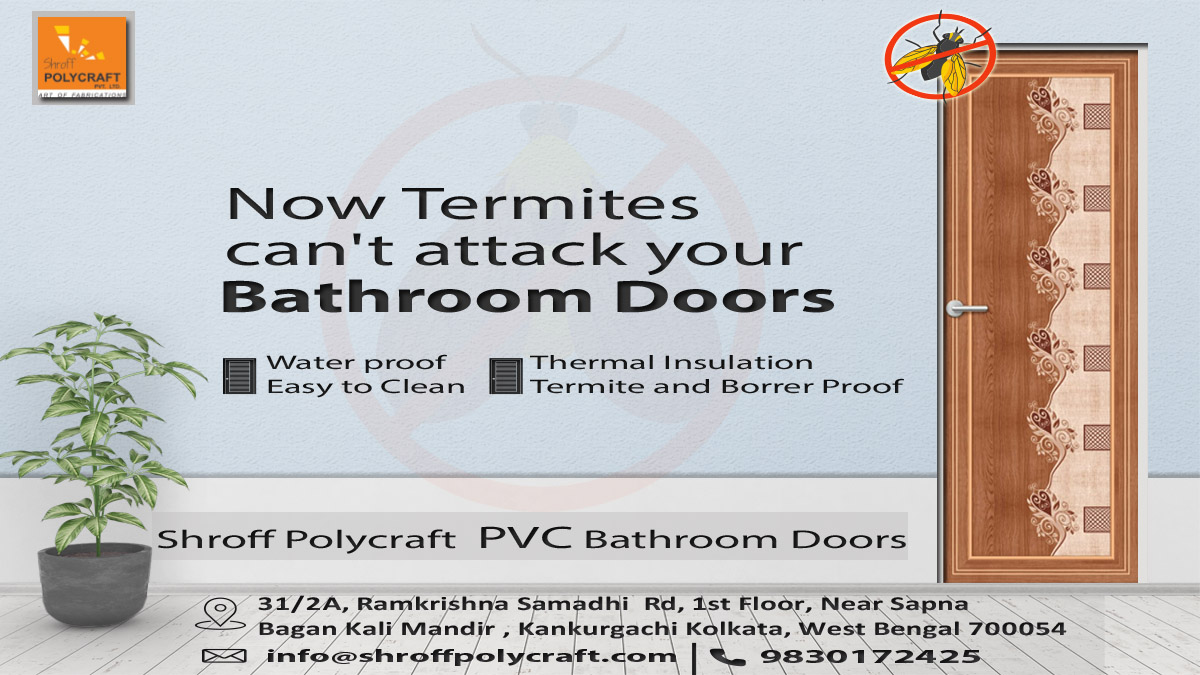 PolycraftShroff's tweet photo. Shroff Polycraft's Termite & Borer Proof PVC Bathroom Doors last long. For any Enquiry: Call 9830172425 or Email us at info@shroffpolycraft.com
#PVCBathroomDoors #pvctoiletdoors #stylishtoiletdoors #ShroffPolycraft #toiletdoors #termiteproof #borerproof #bathroomdoors https://t.co/sOpUj9AHMy