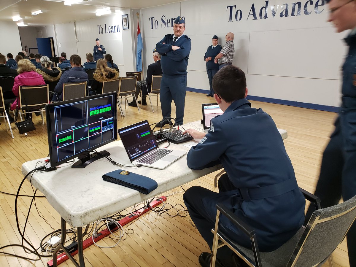 Air249's tweet photo. Fitness February began with Opening Ceremonies on Wed, Feb 5. Fitness February is a month focused on fitness and healthy living with weekly activities including nutrition coaching, cooking classes, recreational sports, and daily fitness and nutrition challenges. #cadetthings https://t.co/eI5dwZz7Nd