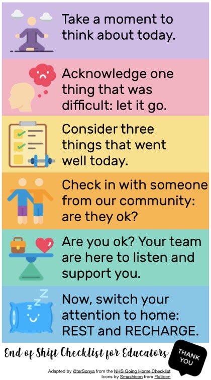 MYP_MathTeacher's tweet image. Thank you @terSonya for these wonderful checklists #onlinelearning #onlineteaching #usefulresource #wecare❤️💕 #virtualschool
