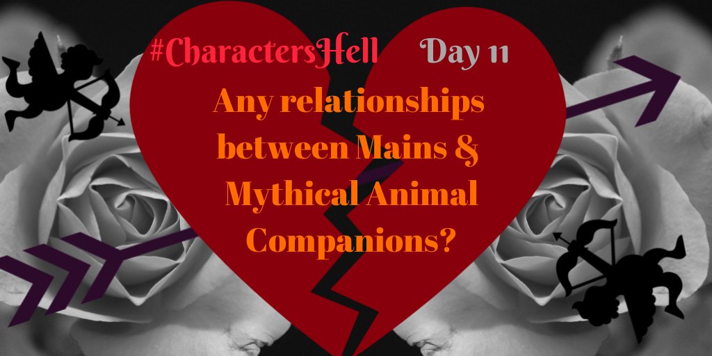 ladyofmind721's tweet photo. #CharactersHell 11
Any relationships between Mains & Mythical Animal Companions?
A fabled beast that takes a liking to the MC and decides to help them in their journey!
#RelationshipHellWeek #MC #CharactersTell https://t.co/6aa0it8k8D