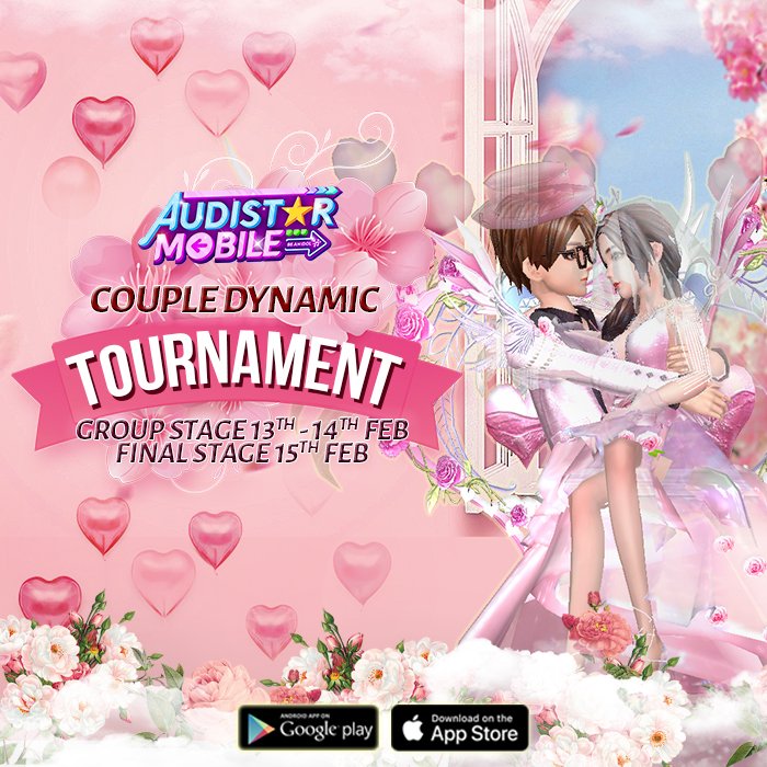 AIndofun's tweet photo. Thank you for registering in 2nd Mini Tournament Audistar Mobile Indofun !! Let's join the Couple Dynamic Tournament in this February. You can see the information about the tournament including Brackets, Rules and Competition Date in Facebook Fanpage https://t.co/NlV4iTXRXE https://t.co/BxKcpw4CQG