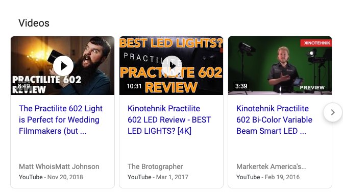 I love when I Google something and a <a href="/whoismattj/">Matt Johnson</a> video shows up in the top video results 🏖