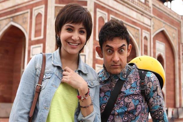 pk (dir. rajkumar hirani, 2014)- indian satirical comedy-drama- an alien comes to earth for research but gets his remote stolen so he befriends a journalist to help him get it back- questions religion and superstitions- if u have indian film sugestions please tell me 