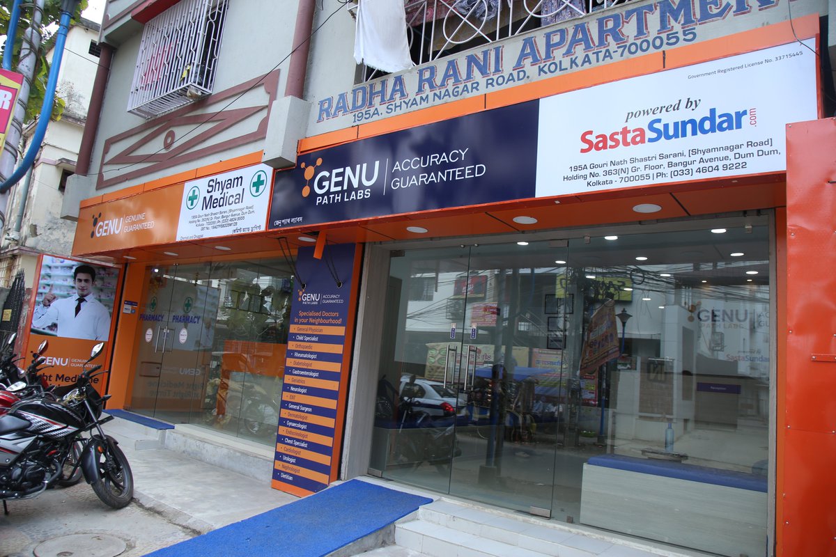 blmittal01's tweet photo. With complete path & non-path testing facilities, adjoining pharmacy & doctors’ chamber, #SastaSundar #GenuPathLabs @ #DumDumPark (Shyamnagar) is a one-stop destination for preventive care for the self.
Accuracy, Guaranteed!
https://t.co/tomq1bv3P5 https://t.co/QVUNf9Bf2u