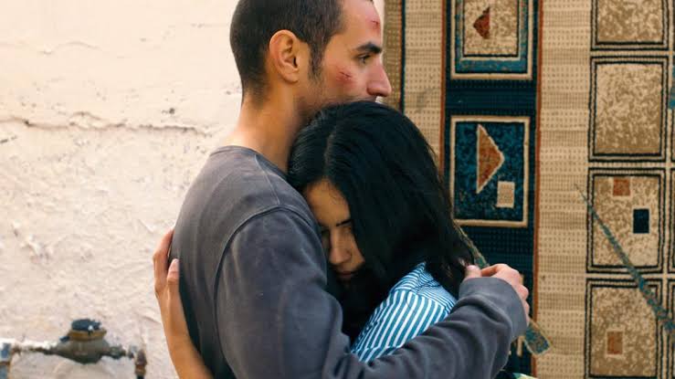 omar (dir. hany abu-assad, 2013)- story of omar, a palestinian who gets caught crossing the west bank barrier to visit his lover nadia- depicts the hardships and suffering of people due to the conflict between israel and palestine