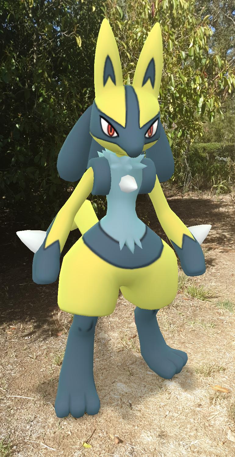 Pokemon shiny lucario