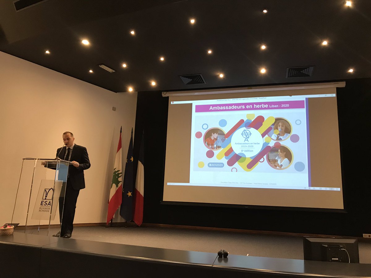 AbrassAntoine's tweet image. Ambassadeurs en herbe 2019-2020 Final Liban “ Le pari d’une éducation humaine?” #AEH2020
