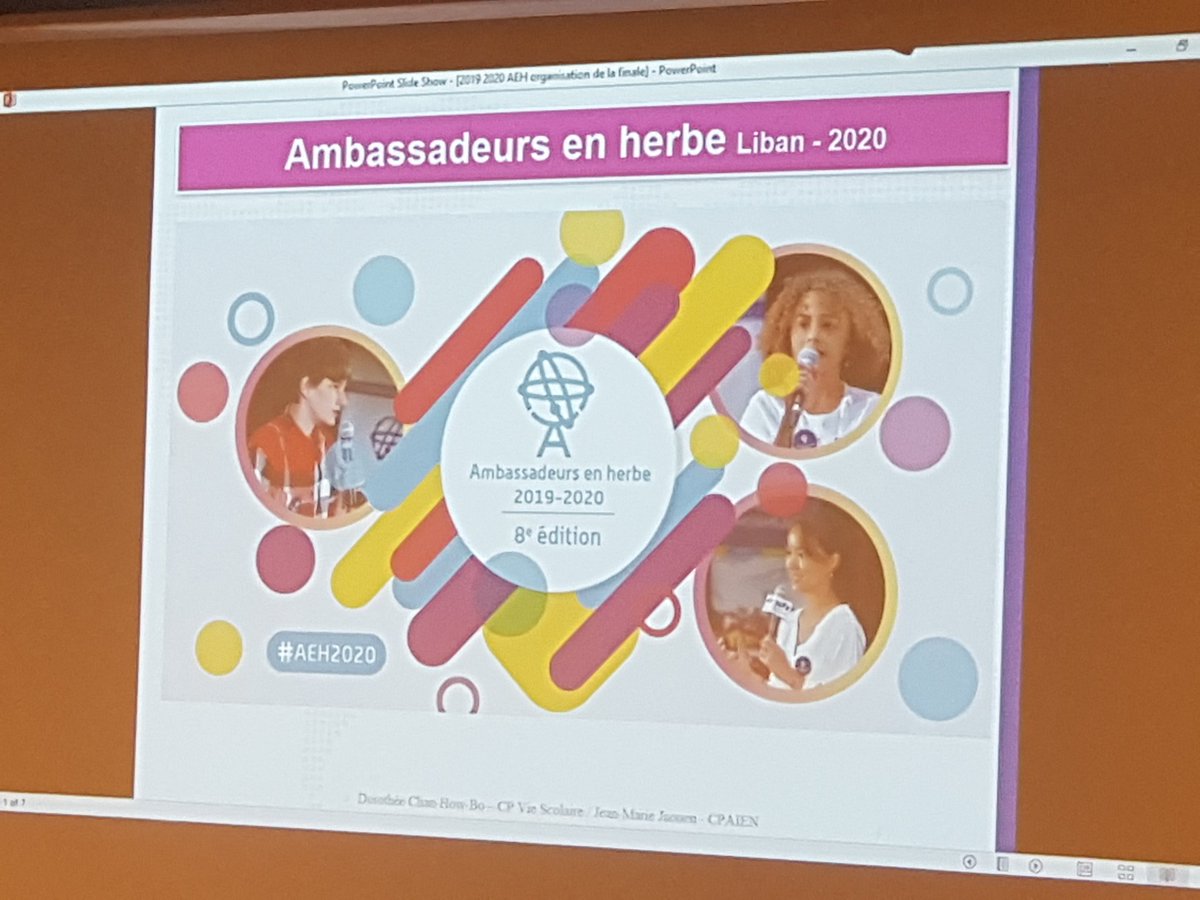 AmbaFranceLiban's tweet image. 🔵⚪🔴 En ce moment à l'@ESABeirut, lancement de la 8e édition de l'opération "Ambassadeurs en herbe" qui regroupe 60 jeunes orateurs des établissements scolaires du réseau @aefeinfo venus des 4 coins du #Liban🇱🇧
#AEH2020