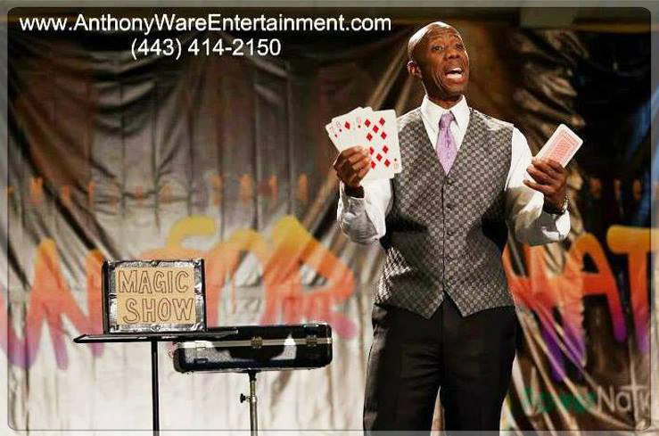 awaremagic's tweet image. Festival Entertainer

HIRE Joppatowne MD Magician Anthony Ware. He is a professional entertainer/magician in Joppatowne, MD…
CALL (443) 414-2150 for bookings and inquiries!
#AnthonyWare