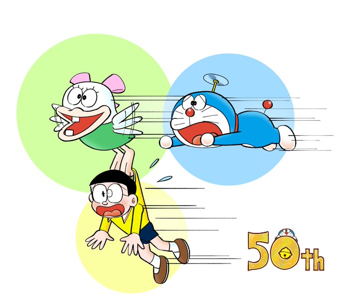 ドラえもん50周年のtwitterイラスト検索結果 古い順