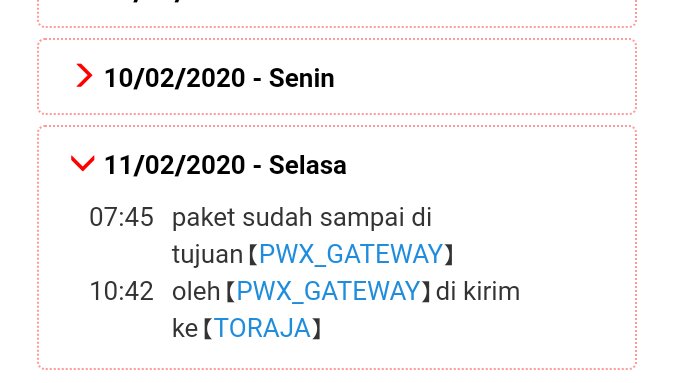 Tin_9one's tweet photo. @jntexpressid Min, klo boleh tau estimasi brpa jam bru tiba di toraja?
Mohon dibantu min *urgent* https://t.co/sZ0H1rW1Lf