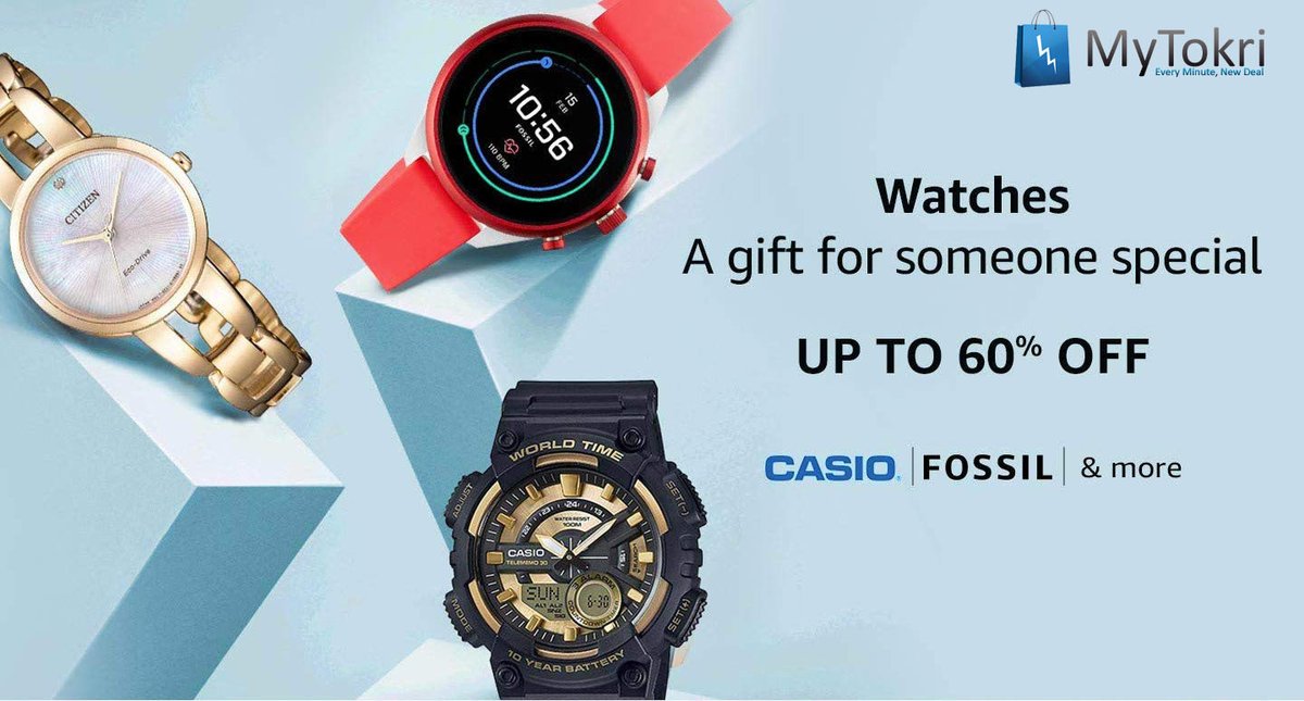 mytokri's tweet photo. Casio, Fossil &amp; More Watches Up to 60% Off.
A gift for someone special !
Shop Now: https://t.co/bJm1jsCM0y

#affiliatemarketing #onlinebusiness #onlinemarketing #makemoneyonline #internetmarketing #affiliate #affiliatemarketingtips #shopping #flipkartshopping https://t.co/7ZZpTFsWc0