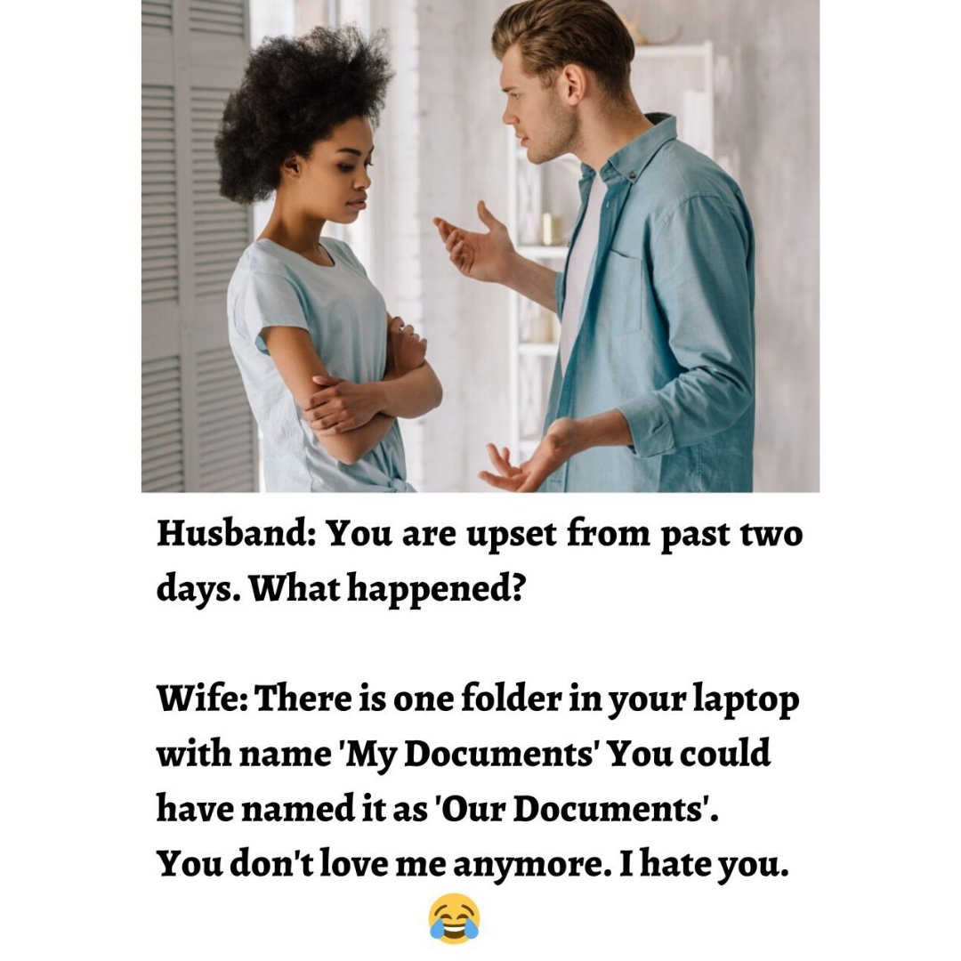 code_memez's tweet image. When you Married to a Non Programmer -
#programming #marriage #nonprogrammers #programmingmemes #programminglife #programmershumor #programmers #code #codememes #coding #codingmemes😁 #funnymemes #softwaredevelopmentcompany #mobileappdevelopmentcompany #motivation #tuesday