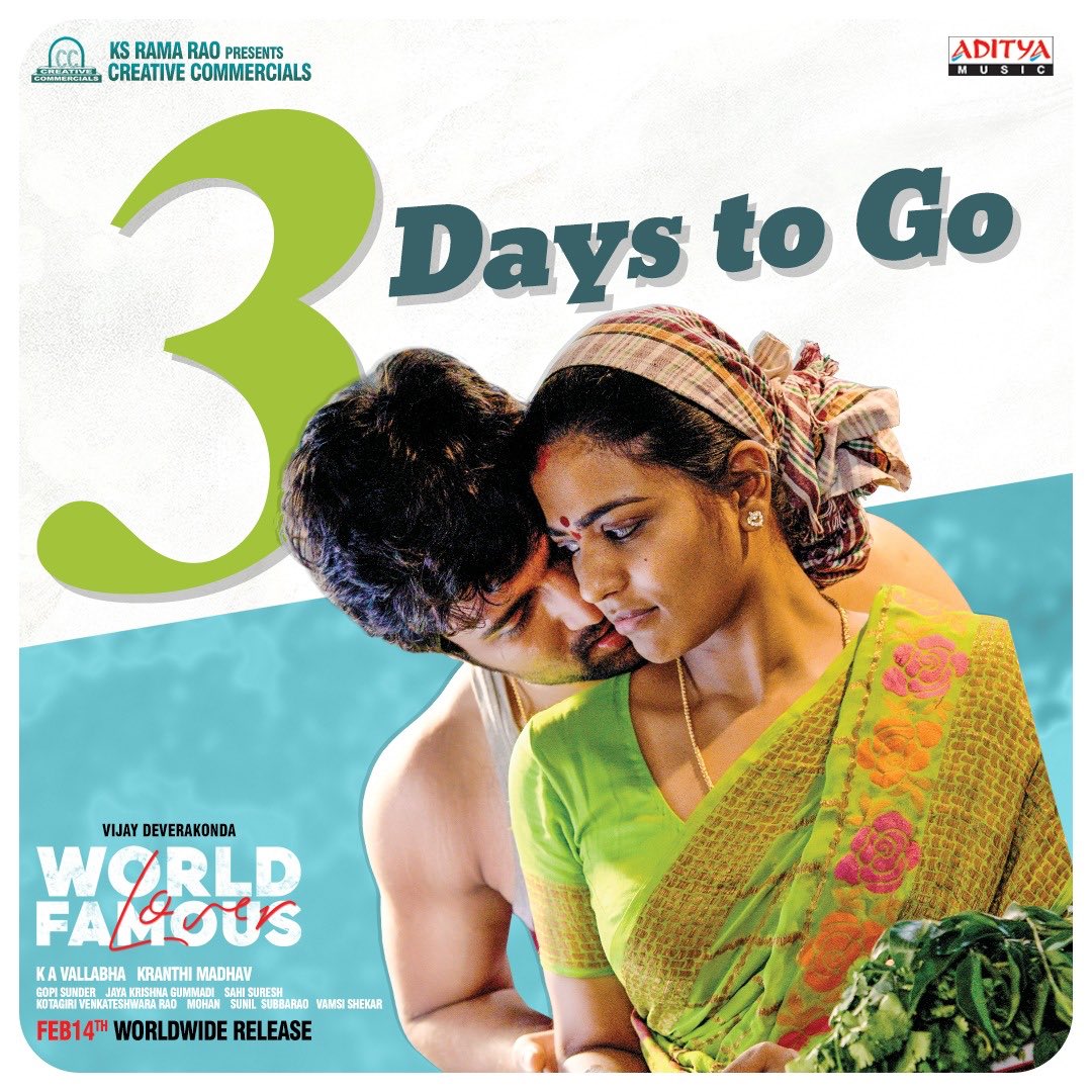 AndhraBoxOffice's tweet photo. None of the Releases post #AVPL had a Good Start on Day 1. #WorldFamousLover may break the jinx with Bookings looking Pretty Decent and still 3 Days to Go!. #WFLOnFeb14 #WFL https://t.co/9n2Rrjvtpx
