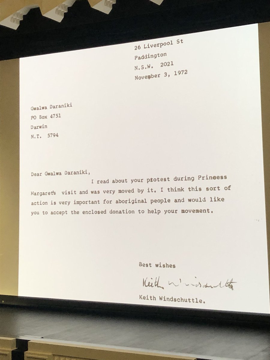 KathDolinar's tweet photo. Gary Foley shares with the audience a snippet from his personal archives #activism2020 https://t.co/9k2jk8v4nG
