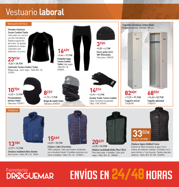 droguemar's tweet photo. ¡Hola a tod@s! Para la mayoría de las empresas es de vital importancia disponer de un vestuario laboral adecuado a sus necesidades. Por eso en nuestra tienda encontraréis una gran selección. ¡Con la mayor calidad y primeras marcas! ¡Visítanos! https://t.co/AT7WunWuv8