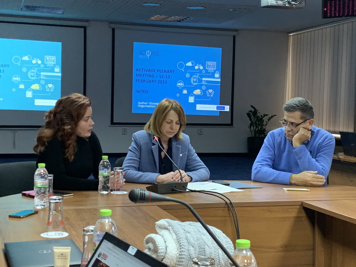 msalasor's tweet photo. @ACTIVAGEproject is starting it’s last technical workshop being welcomed by the Mayor of the city of Sofia, one of our winners of the second open call. All #Activagers are very excited to share two fruitful days of work to achieve the last mile of our great project https://t.co/PZkM8uULS1