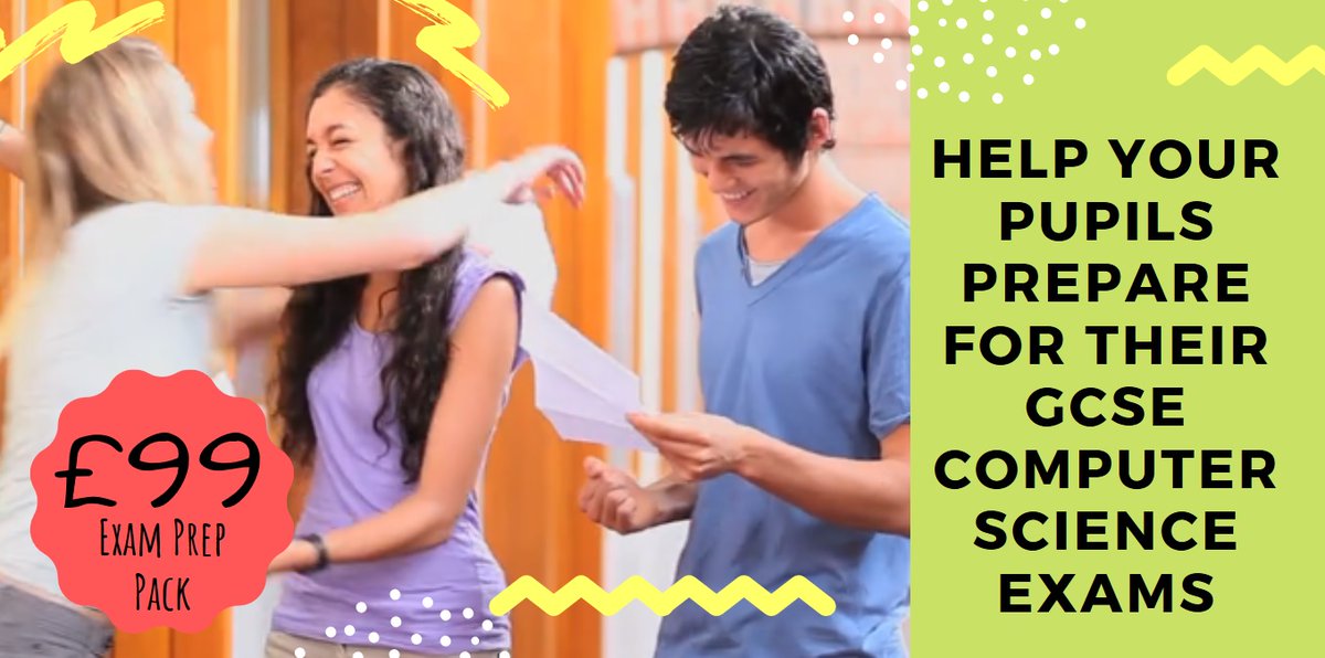 nichola_wilkin's tweet photo. Help GCSE Computer Schicne classes prepare for their exams with our £99 Exam Prep Packs. https://t.co/BFL53AKfkX #GCSE #computersciecne #OCRsompSci #aqacomputerscience #revision https://t.co/5JLIyGqOrS
