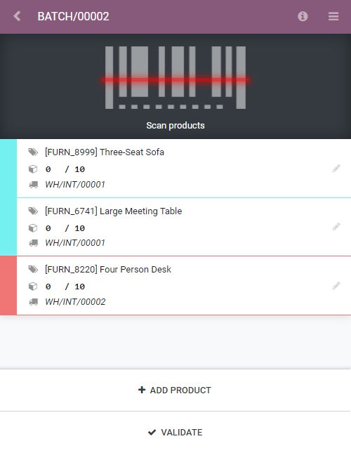 #Odoo R&amp;D peek: Batch transfers can now be handled with barcode scanners.
i.imgur.com/vuPh5Q8.png
i.imgur.com/gtdUW5T.png
i.imgur.com/Sg9G0Ui.png
github.com/odoo/enterpris…
#odoord