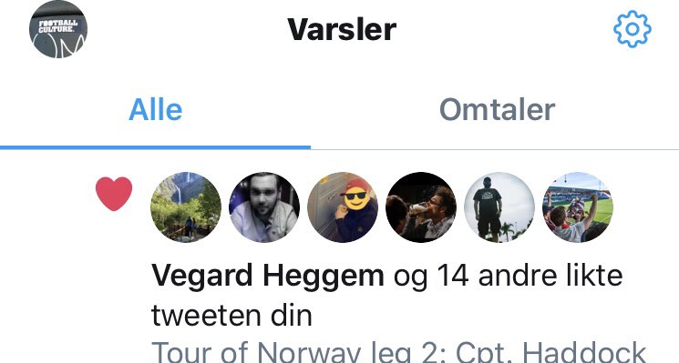 Made my day when ex #LFC #Liverpool and #RBK -star  @VegardHeggem liked my stuff! I mean, the guy put #ACMilan out of the Champions League at one time. Thanks!
