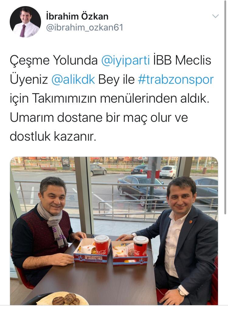 İstanbul Büyükşehir Belediyesi (İBB) İyi Parti Grup Başkanvekili İbrahim Özkan'ın, İBB tarafından kendisine tahsis edilen ait araçla partisinin İzmir programına gittiği ortaya çıktı @ibrahim_ozkan61 @alikdk m.sabah.com.tr/gundem/2020/02…