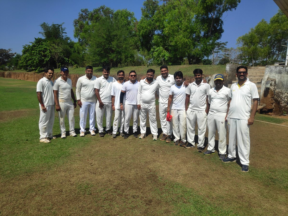 MyTAPMI's tweet photo. SPEED'20: Cricket: Maestros vs exSEPTionals
Maestros beat exSEPTionals, with a score of 103 – 2. Ashish was awarded the Player of the Match title.
#MyTAPMI #SPEED20 https://t.co/IPOj55JQTW