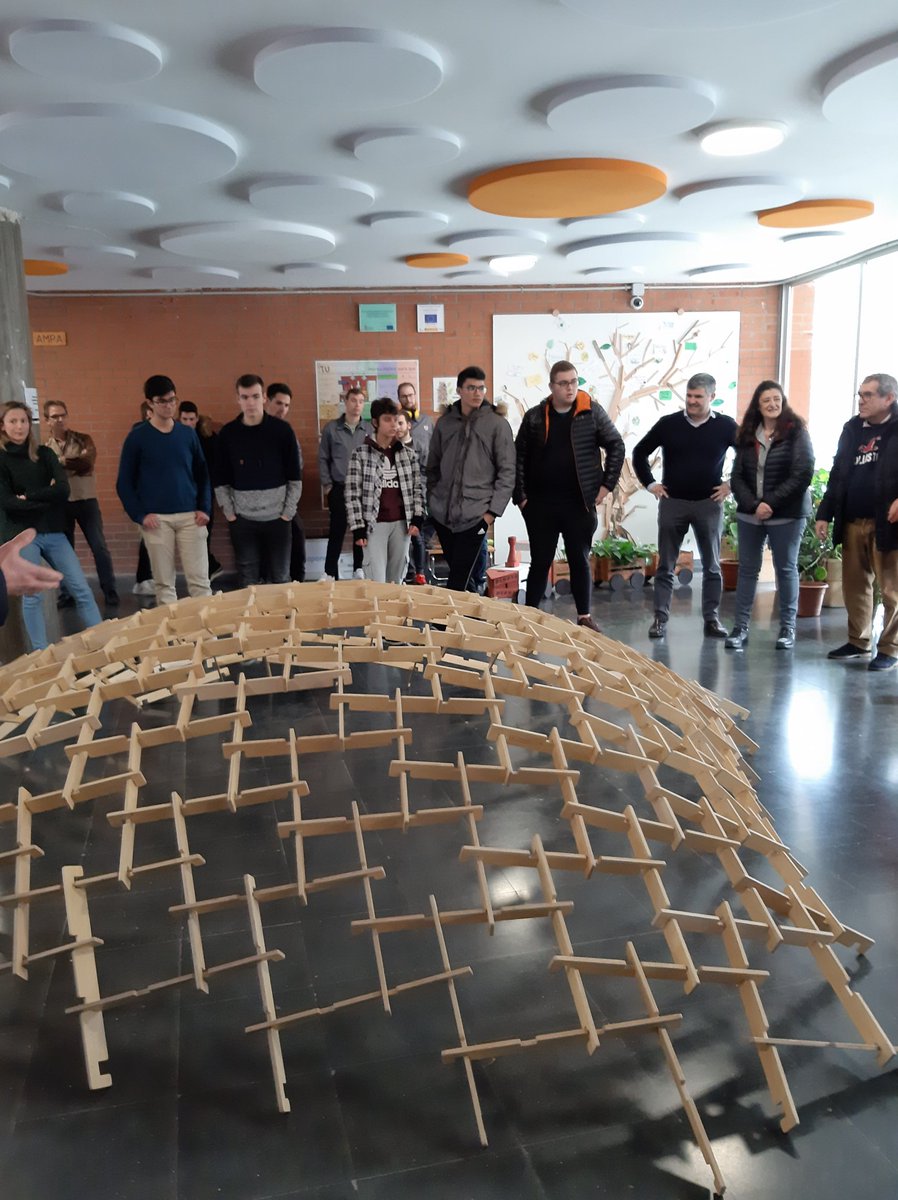 Programa AE Aprendemos, creamos e innovamos a través de las manos(AE-PUB-2019-318)Hoy en <a href="/IES_Ribera/">IES RiberadeCastilla</a> Descubriendo y desarrollando las softskills mediante  la metodología LSP por <a href="/Robotix_educa/">ROBOTIX EDUCACIÓN</a> Terminamos construyendo la Cúpula de Leonardo <a href="/IESRamonyCajalV/">IES Ramón y Cajal VA</a>