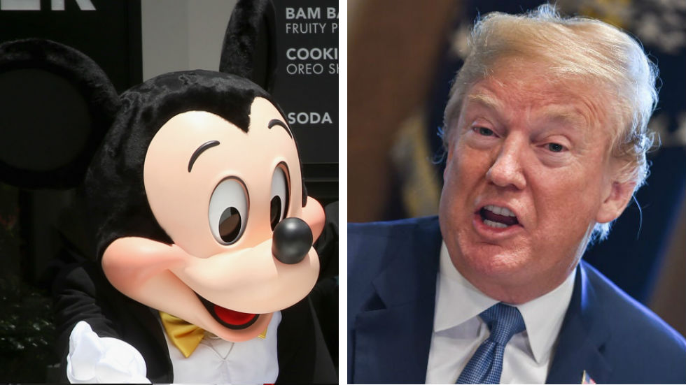 thehill's tweet photo. Biden: I think we could run Mickey Mouse against Trump and have a shot https://t.co/sx5hA5RWEo https://t.co/aJi7G5IJ6h