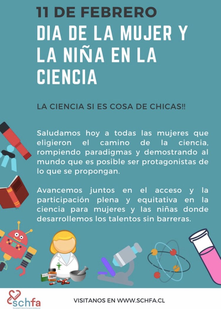 SCHFA's tweet photo. Griselda Hinojosa, recibió el título de Química Farmacéutica en 1899, siendo la Primera Mujer de las Ciencias Farmacéuticas protagonista de su propia historia y de la historia de la Farmacia en Chile.

#MujeresEnCiencias #WomenInScienceDay https://t.co/hncxsRkGq9