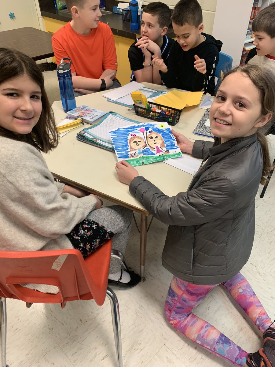searceymindhive's tweet photo. SEL buddy meet- up @LisaMicou thank you 5 th grade and Mrs.Ferriera 😊so fun !! https://t.co/rwQqJMUQOc
