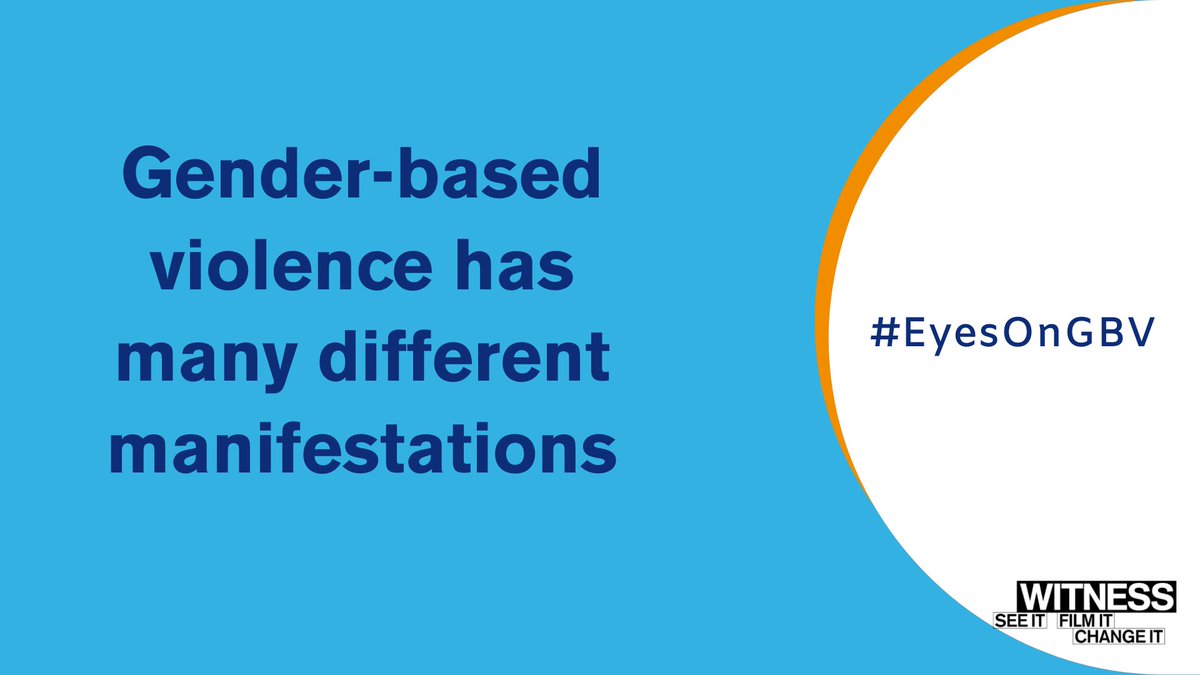 Q. 2 @TheJamaJack there are various forms of gender based violence. Can you tell us some of those that grieve your heart the most, particularly in the context of Africa? #EyesOnGBV