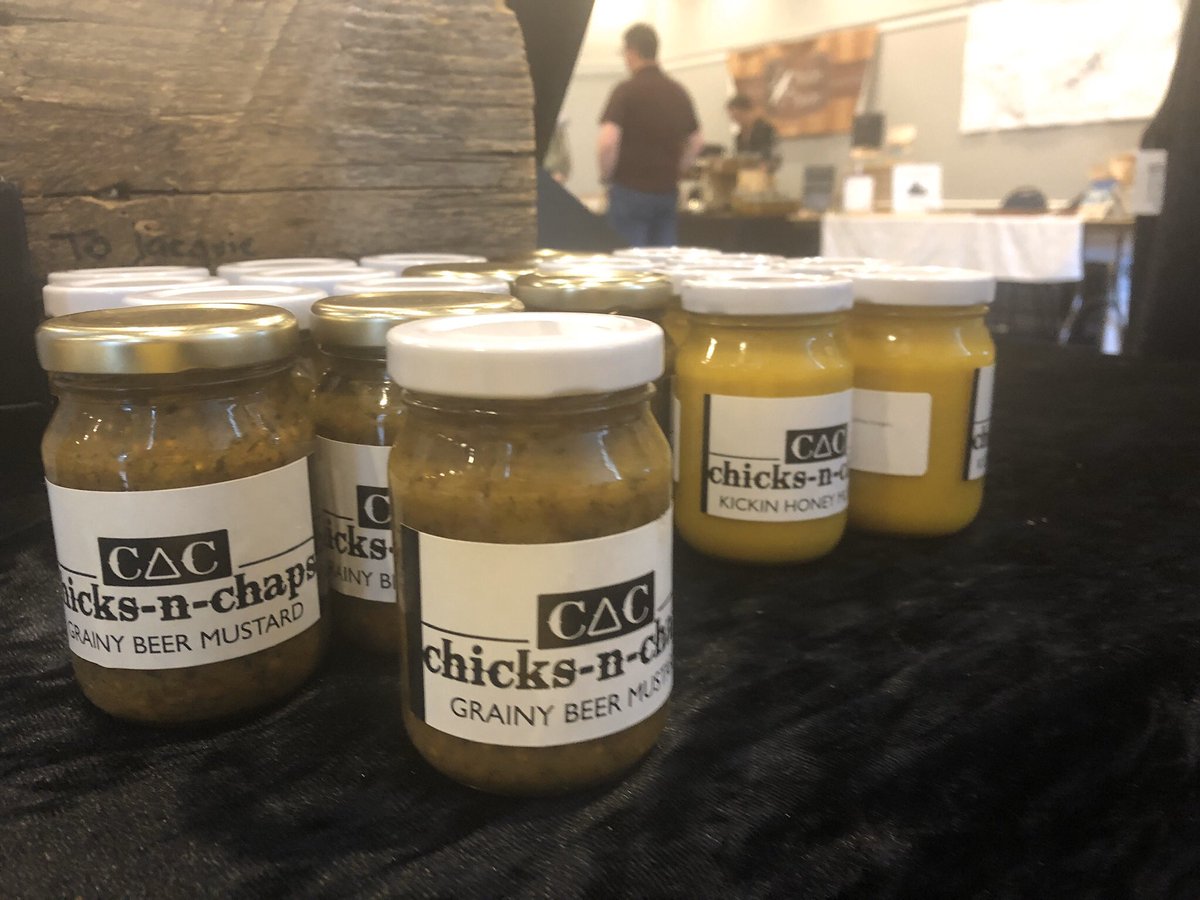 ChicksnChapsAB's tweet photo. It’s #CndAgDay and we are proud to serve up a Canadian product. Thx to our farmers for producing top quality mustard seed. https://t.co/eglbqYMbJt