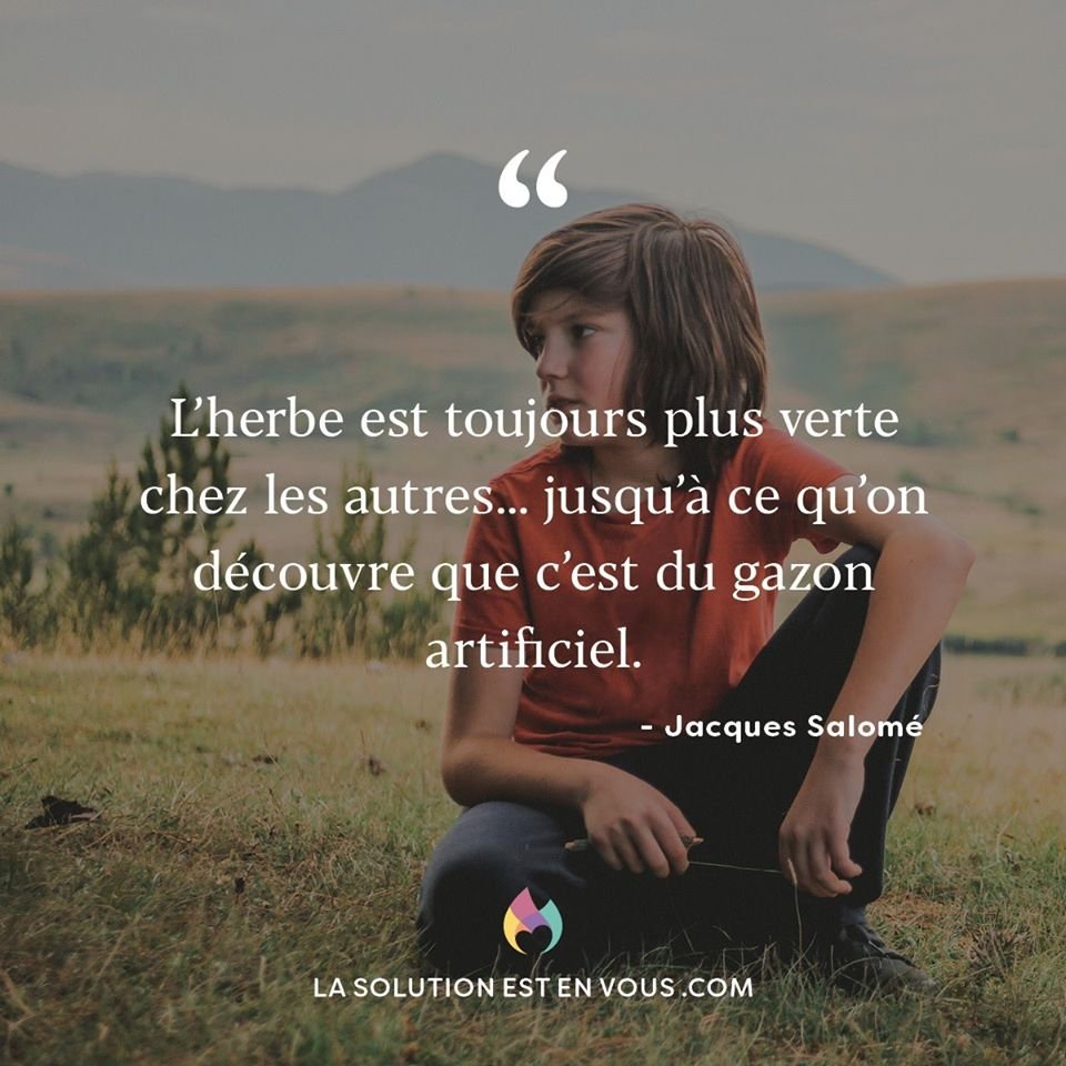 Pourquoi l'herbe est toujours plus verte chez le voisin ?