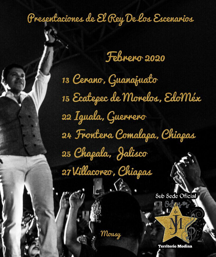 ClubJM_Gto's tweet photo. Próximas presentaciones 
#DirectoAlCorazón https://t.co/eVhSgrsAny