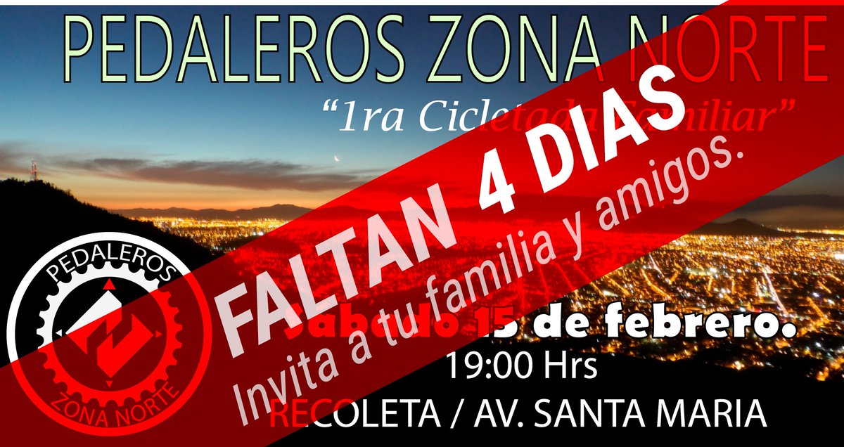 Pedaleros Zona Norte tweet media