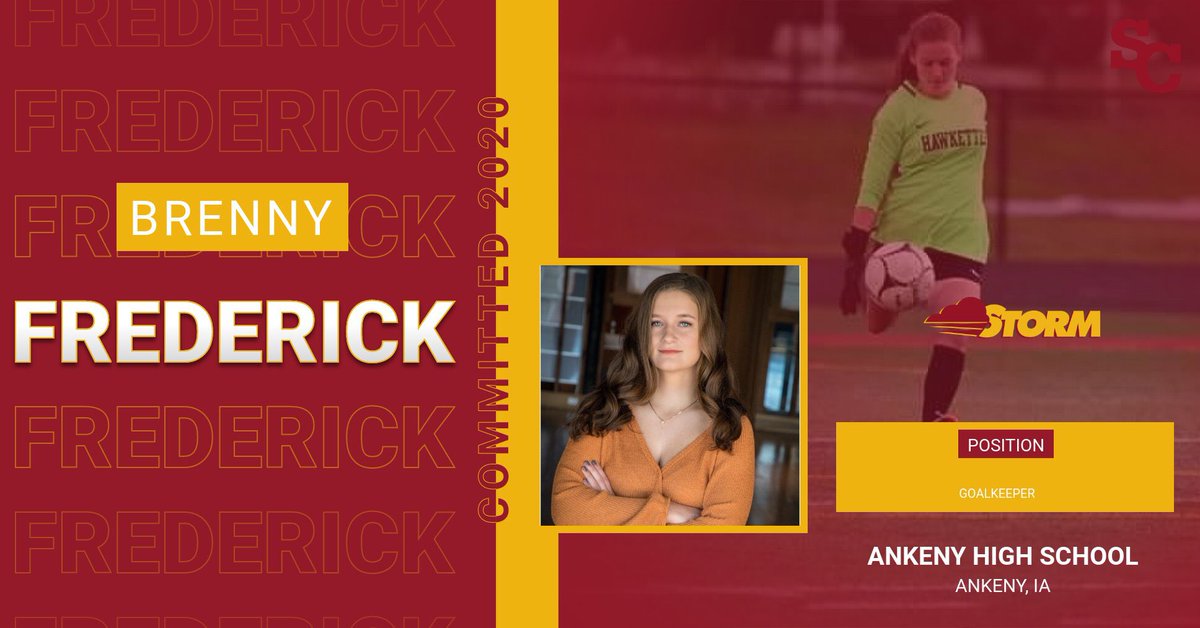 SimpsonWSOC's tweet photo. 🚨2020 COMMIT🚨
Brenny is a quick-twitch, technical GK we are excited to add to our group! She comes from a high caliber club &amp; HS background &amp; knows what it takes to succeed as an individual &amp; support her teammates equally.
Brenny, welcome to the #SimpCoWoSo #Family! #RollStorm https://t.co/qy9R1jawlF