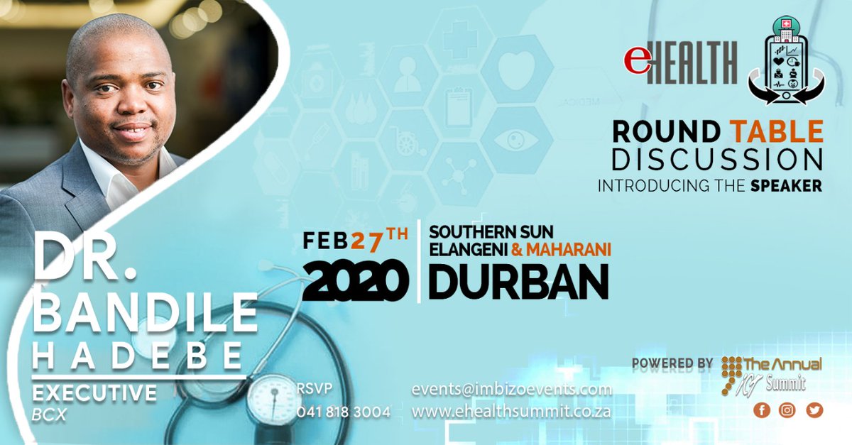 Introducing Dr. Bandile Hadebe.

#EhealthRT #HealthInnovations 
#SamsungEvent #unemployment
