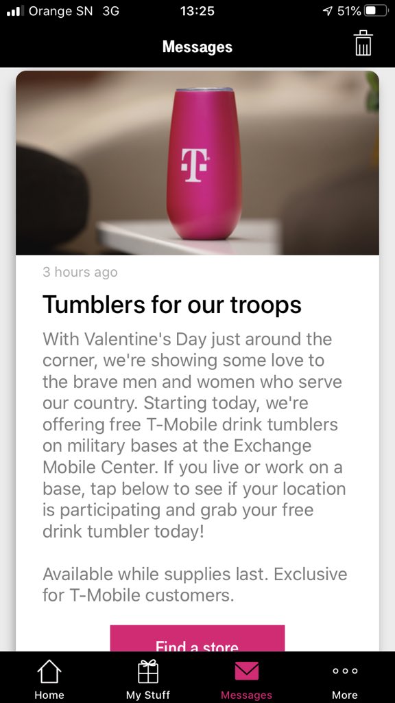 Question for <a href="/TMobile/">T-Mobile</a> and @StaneffMatt 

What if said troop is in Africa on mission? Can I reserve one to pick up in March once I’m back? 😬🤗
