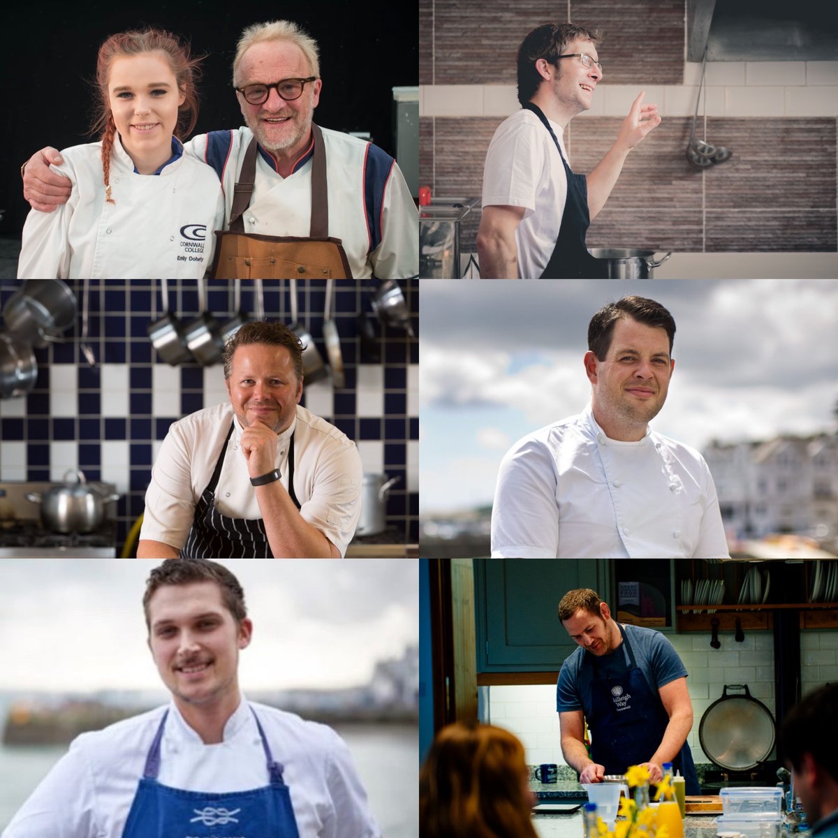Introducing our 2020 Chefs Theatre presented by St Austell Brewery.

The very best chefs from across the South West will be appearing at the Festival on Saturday and Sunday. 

Here are our Sunday best... 🌟🌟

Find out more at: bit.ly/chefs2020