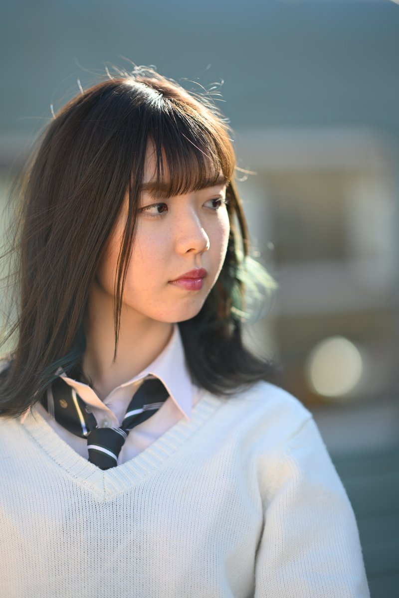HolorinHikaru's tweet photo. 2/11 #夢宮まりあ @twinkle_kmmc07 さん #キミマチ撮影会 から（１）。

今回も Nikonカメラ使い放題企画😊またまたいっぱい使わせていただきました😆
(#アルピコ交通 様全面協力のもと安全に配慮して撮影しております）

 #上高地線 #新村駅

#松

#Nikon #D780 #AFS105(AF-S NIKKOR 105mm f/1.4E ED) https://t.co/uQZVq1LTWE
