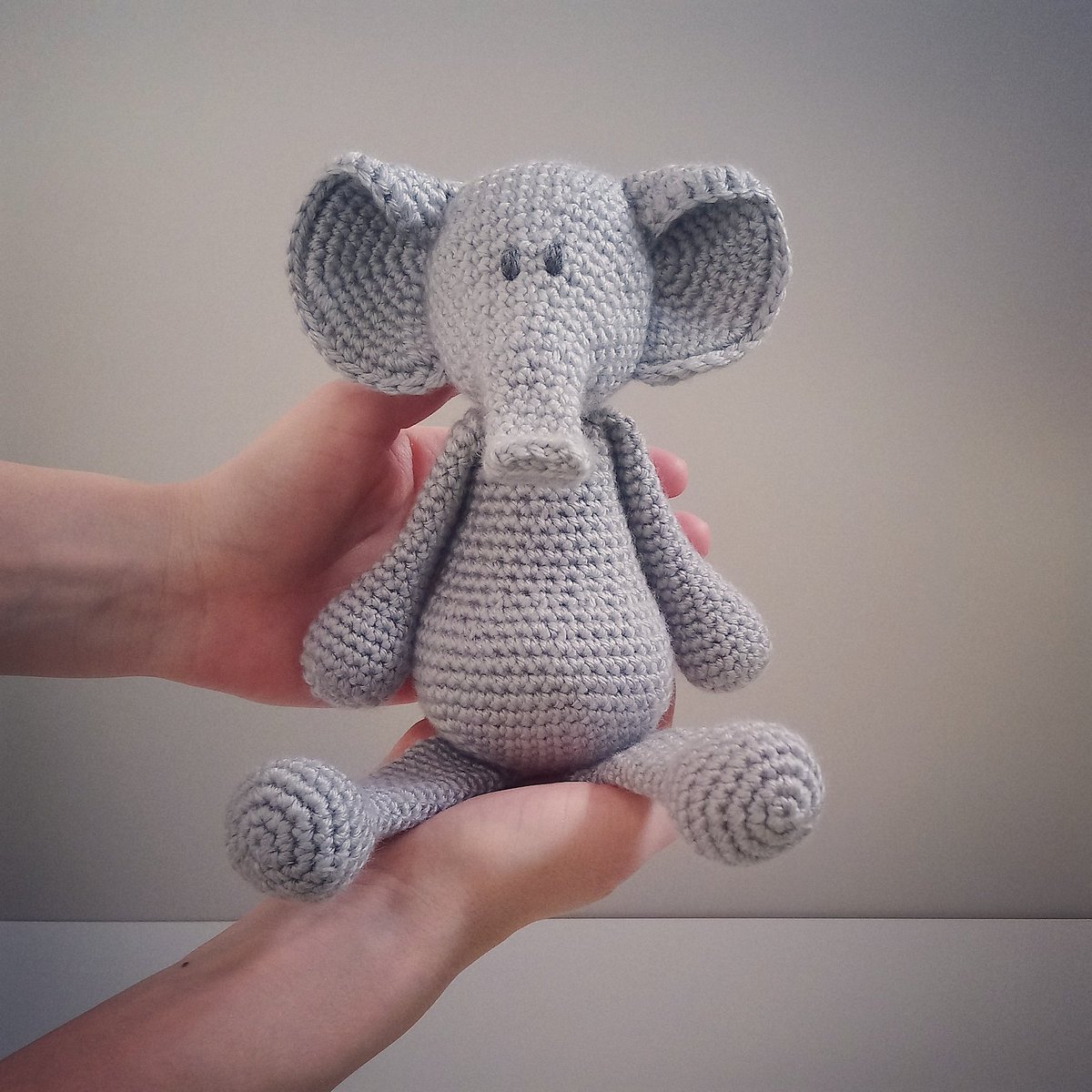 All 𝐛𝐢𝐠 things, start 𝘴𝘮𝘢𝘭𝘭 🐘

#crochet #handmadecrafts #crochetdesigner #foth #TuesdayThoughts #tuesdaymotivation #HandmadeHour #SmallBiz #uksmallbiz #shopsmall #elephant #babygift #christeninggift #giftidea
