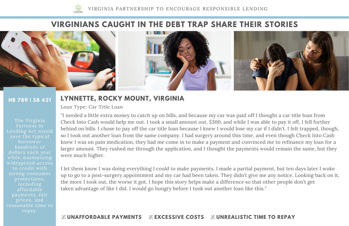 vaperl's tweet photo. #SB421 #HB789 #StoptheDebtTrap #VaLeg https://t.co/Y9Fqfe5pA8